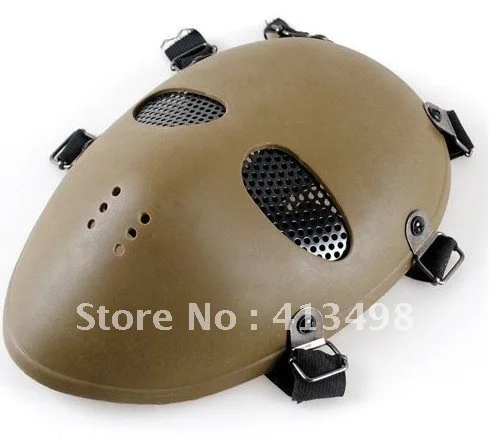 Бесплатная Доставка Полная защита лица маска для охоты страйкбол защитные маски