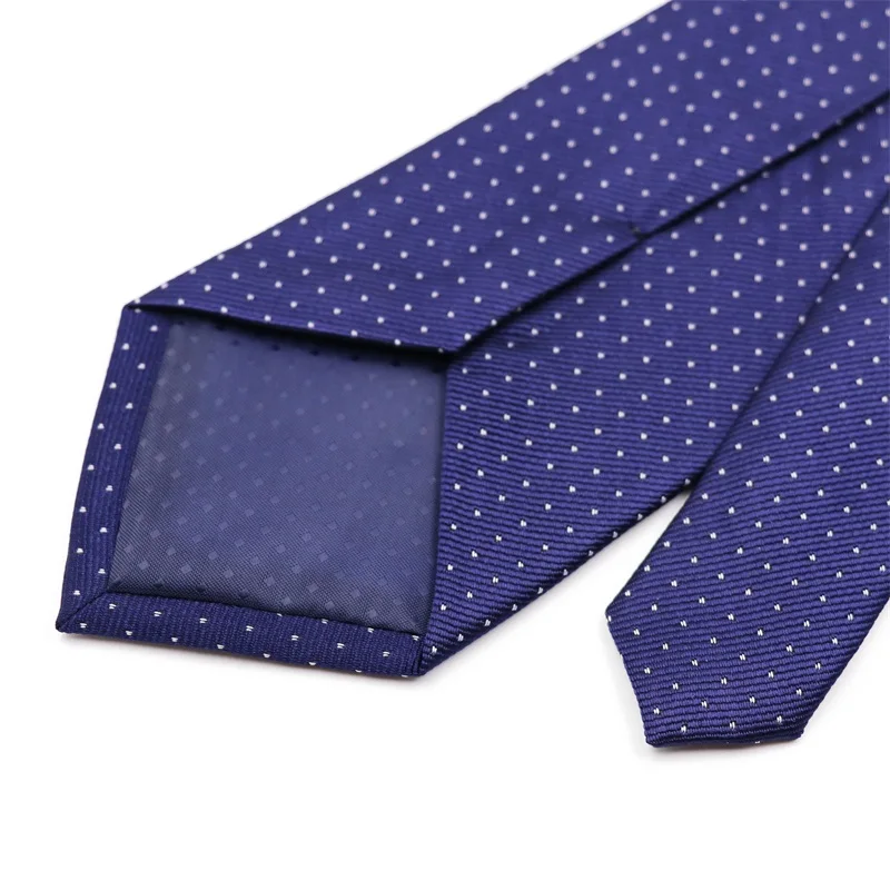 Мода Точка Галстук 8 см Широкий Формальный Плед Галстуки для Мужчин Бизнес