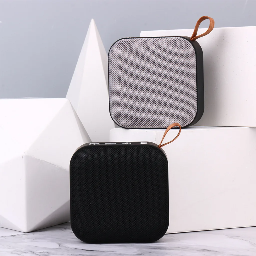 VOBERRY Bluetooth динамик Портативный беспроводной стерео звук SD карта FM USB открытый