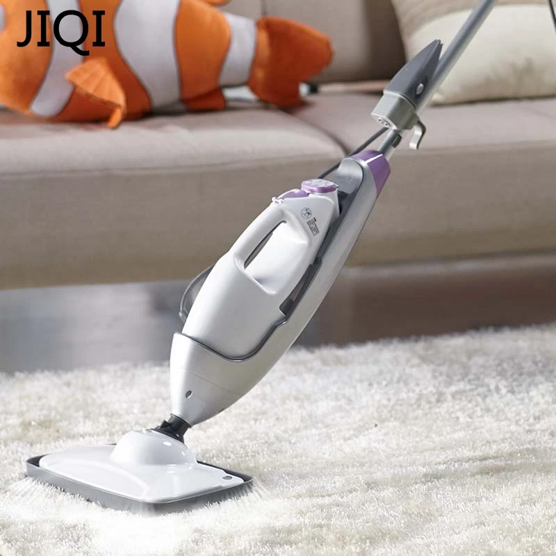 JIQI 1650 Вт 340 мл пароочиститель электрическая Паровая Швабра Бытовая Чистящая машина дезинфектор стерилизация 5 м Проволочная Подставка для очистки