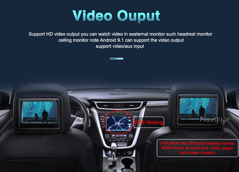 NaviFly " ips DSP Android 9,0 для Chevrolet Traverse Tahoe Suburban GMC gps навигация Радио FM RDS стерео Мультимедийный Плеер