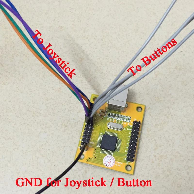 Аркадная игра сделай сам комплект для 2 игроков ПК PS/3 в 1 аркадных игр joystck со