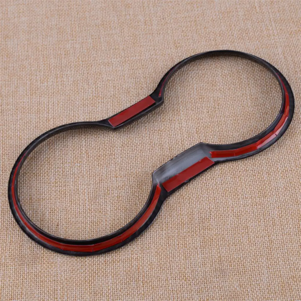 Углеродное волокно ABS задний держатель стакана воды кронштейн Панель рамка