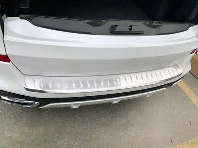 

Стальной внешний Задний бампер протектор порога Отделка 1 шт для BMW X5 G05 2019-2020