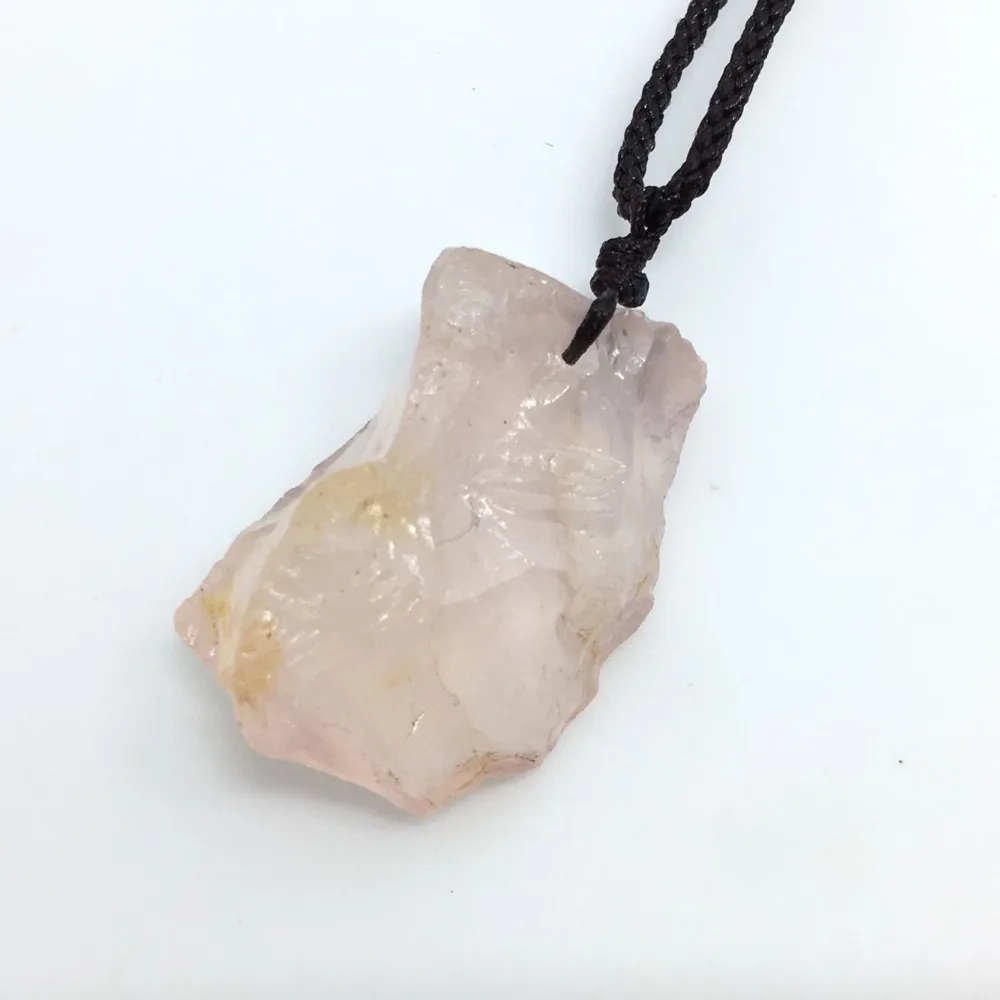 Натуральный розовый кварц необработанный драгоценный камень оригинальная