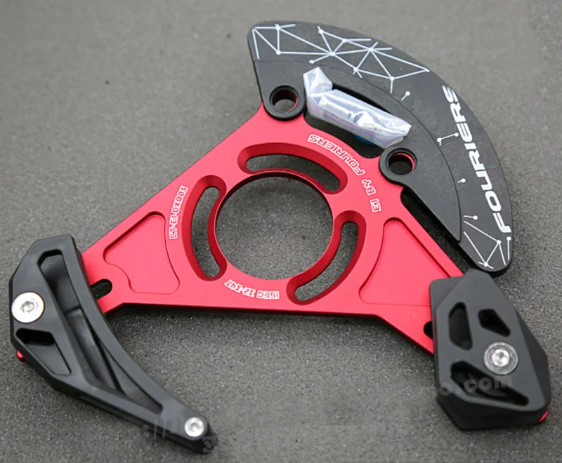 Fouriers CT-E1-DX005 велосипед направляющая велосипедной цепи Bashguard устройства Catcher