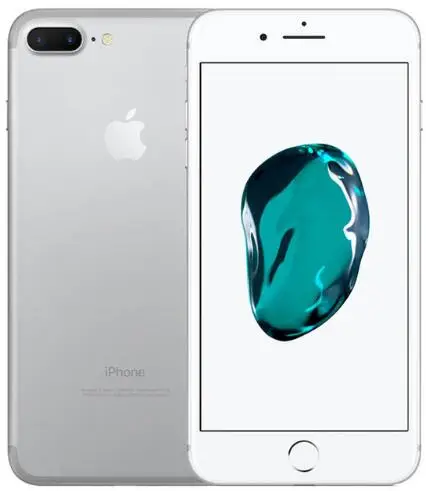 iphone 7P Silver Apple iPhone 7/iPhone 7 Plus четырехъядерный 12,0 МП камера 32G/128G/256G Rom 4," /5,5" отпечаток пальца 4G разблокированный мобильный телефон - Цвет: iphone 7P Silver