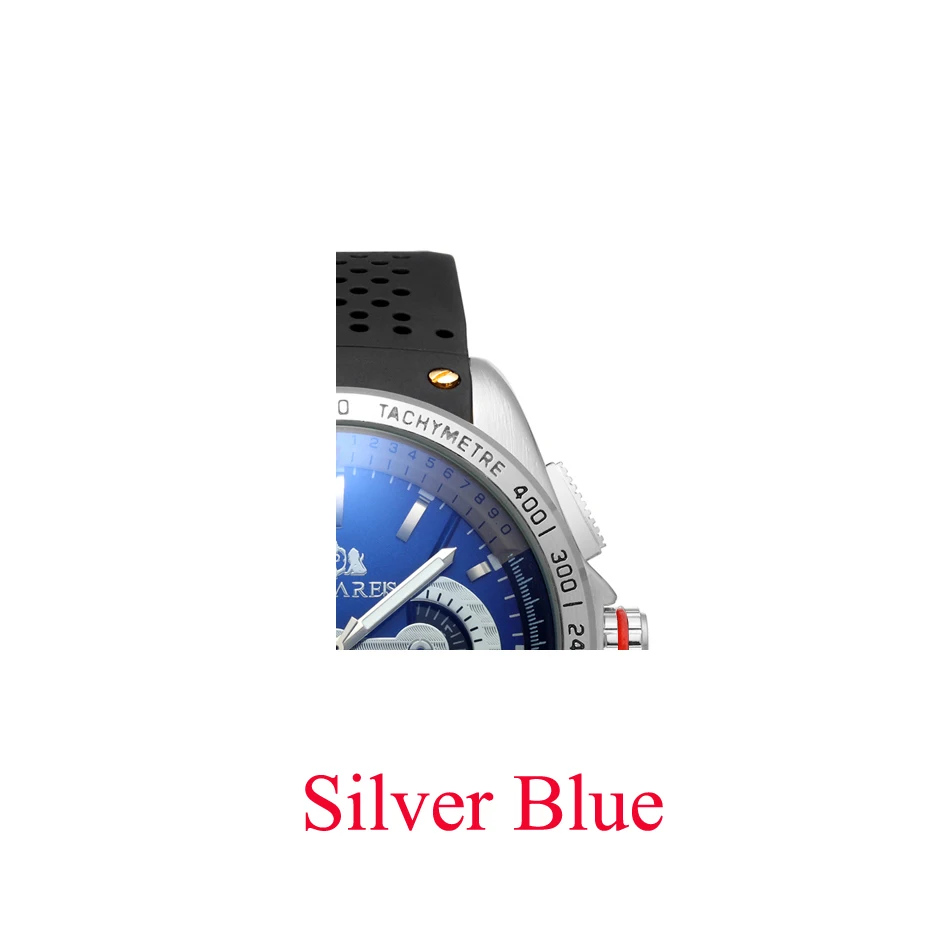 Silver Blue Специальная круглая ссылка для часов для часто покупателей - Цвет: Silver Blue