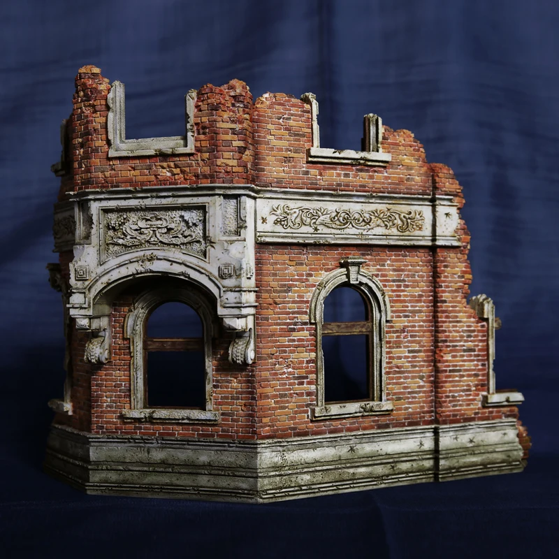 Оригинальная Смола Crazy King 1/35 01 сцены Второй мировой войны модель GK белая