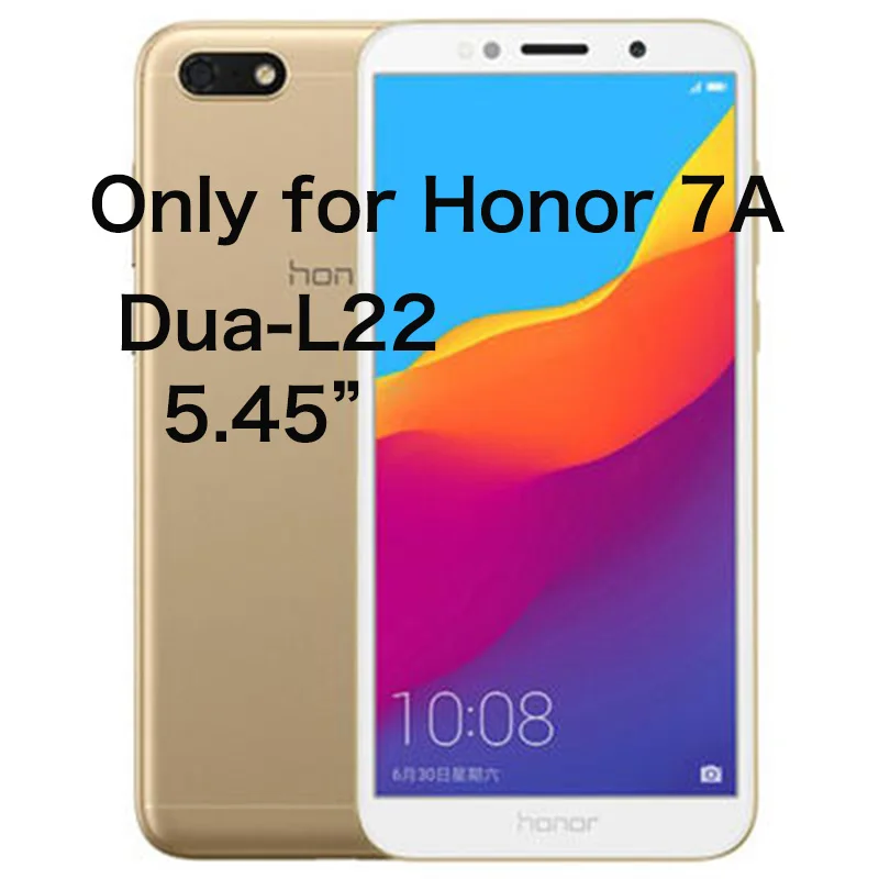 Для Huawei Honor 7A Мягкий чехол из ТПУ на y5 2018 Dua L22 тонкий прозрачный Капа 5 45