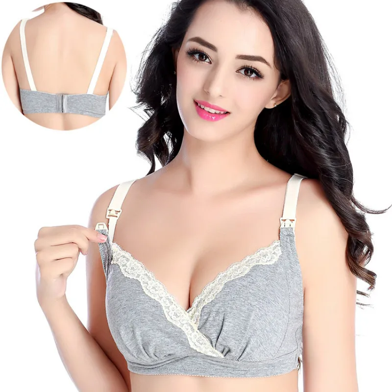 Сексуальный кружевной бюстгальтер для беременных хлопковое нижнее белье