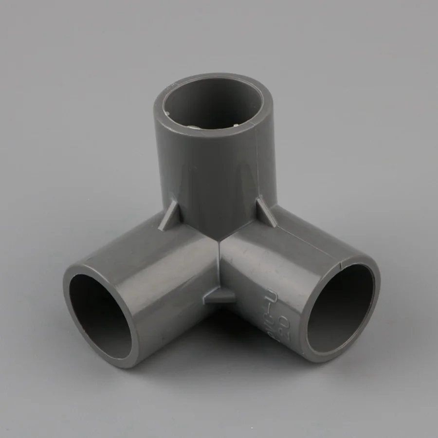 3 Ways(8PCS) 8 шт х 20 м/35mm/32 мм ПВХ водопроводная труба Разъемы Адаптера к садовому шлангу Диаметр 3/4/5/6 выходов для приусадебное Садоводство Jardineria Применение - Цвет: 3 Ways(8PCS)