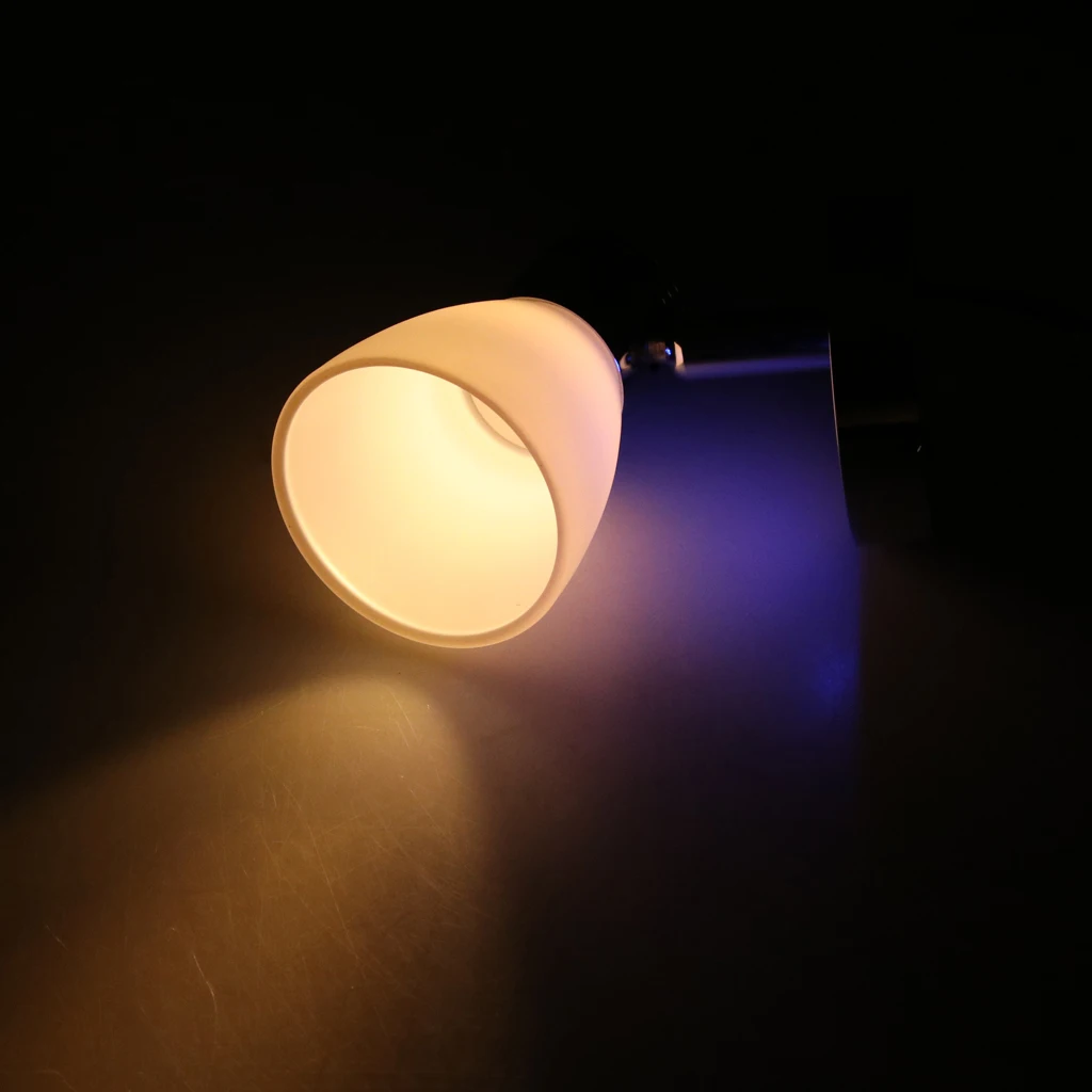 3W Touch Dimming LED Bedside Reading Lamp Headboard Wall Mount White | Автомобили и мотоциклы