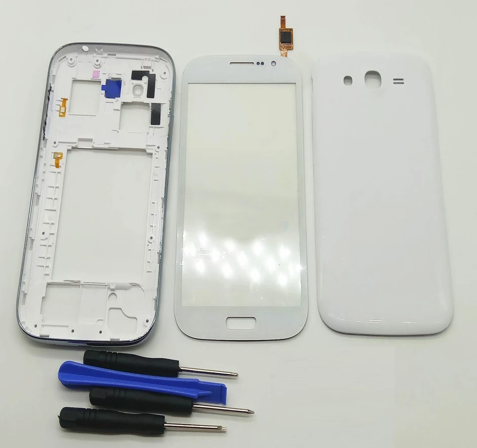 Корпус для Samsung Galaxy Grand Duos i9082 i9080 передняя рама крышка аккумулятора дигитайзер