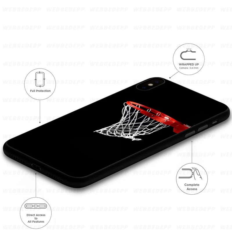 WEBBEDEPP Баскетбол Искусство мягкий чехол для Xiaomi Mi 9T 9 8 SE 6 A1 A2 A3 Lite MiA1 MiA2 MiA3 F1 MAX 3 Mi8 CC9E