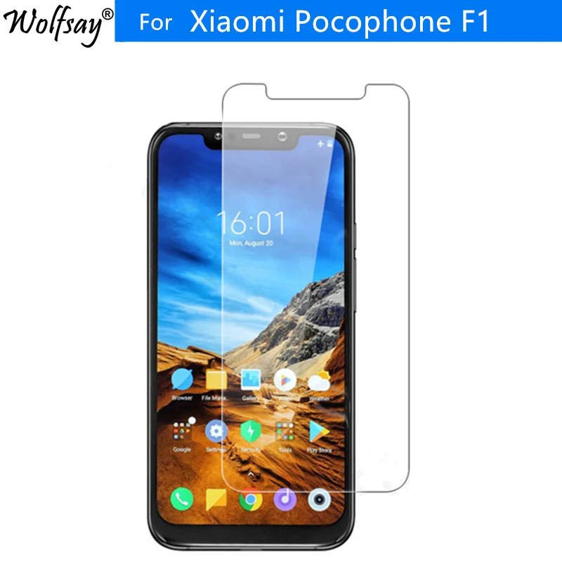 2 шт. стекло для Pocophone F1 Защита экрана Xiaomi Poco F1/Little закаленное телефона F1|Защитные