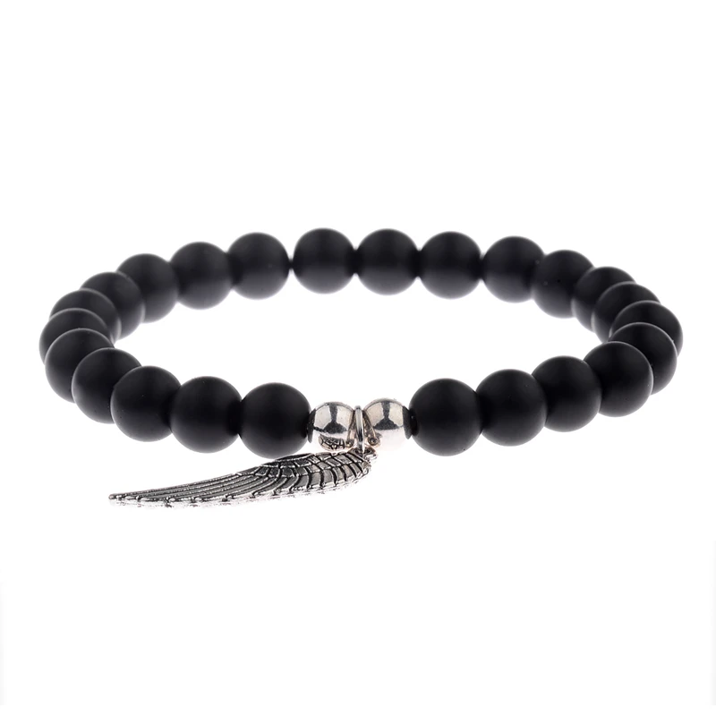 Браслет с бусинами из натурального камня серебро 2020 пробы|natural stone beads bracelet|bead