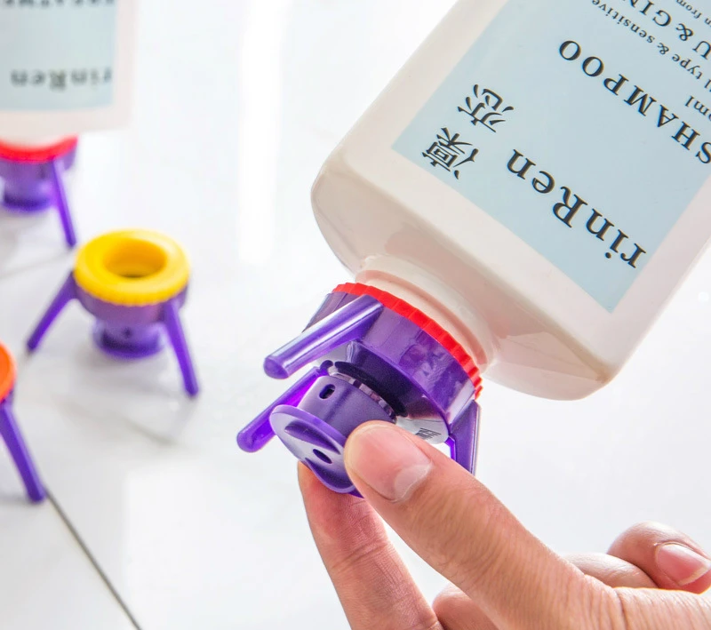 6 шт./компл. бутылочки стенд Кепки комплект легко вылить толщиная Жидкостная