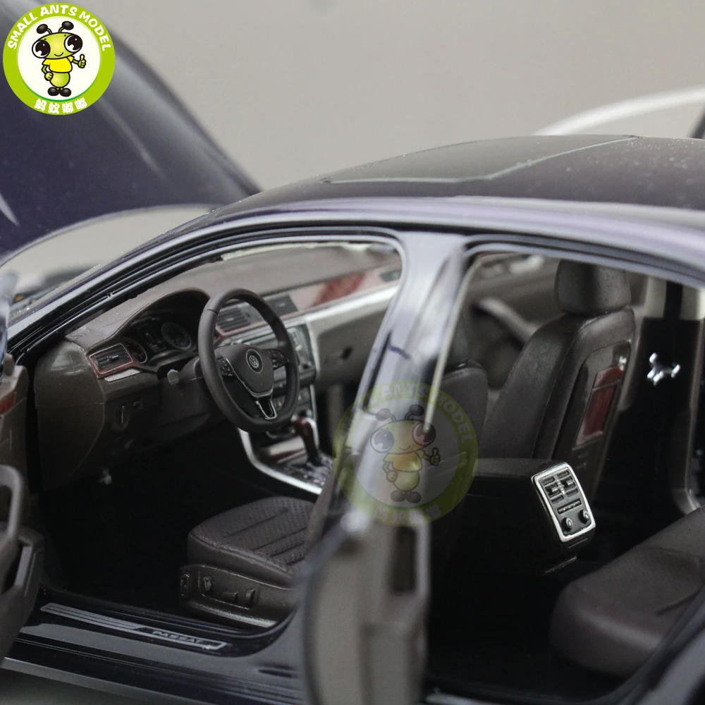 1/18 Passat литая модель автомобиля игрушки девочка мальчик Коллекция подарков на день рождения хобби фиолетовый цвет