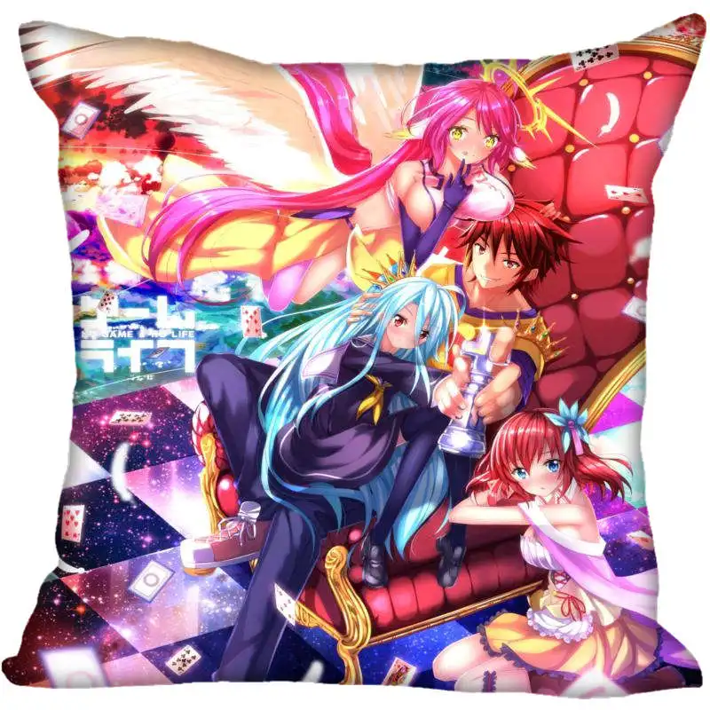 Горячая Распродажа Custom No Game Life Zero наволочка 40x40 см 45x45 60x60 (две стороны) dakimakura Home