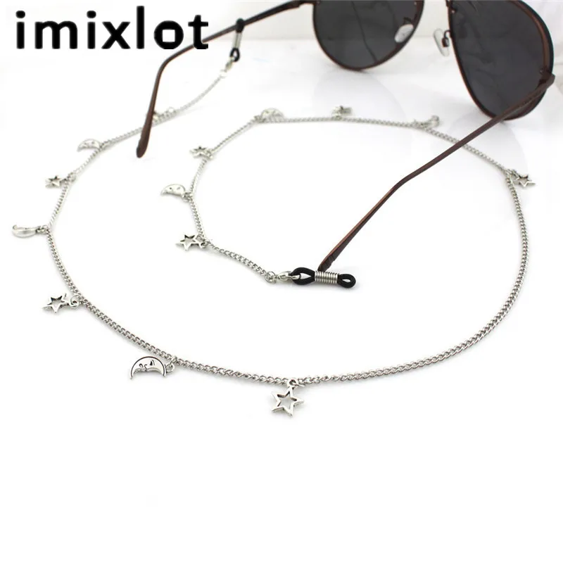 IMIXLOT ремешок на шею шнур веревка модная луна звезда женские очки для чтения