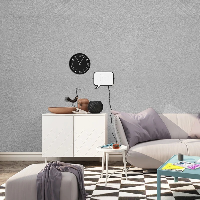 Белый черный серый ретро обои Винтаж деревенский цемент бетон гипс текстура