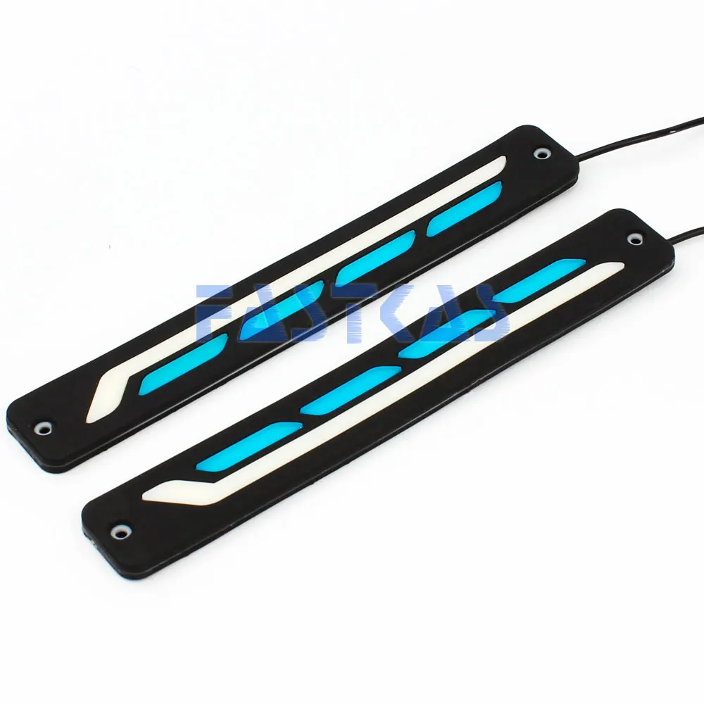 СВЕТОДИОДНЫЙ DRL Дневной светильник 100% Водонепроницаемый белого и синего цвета