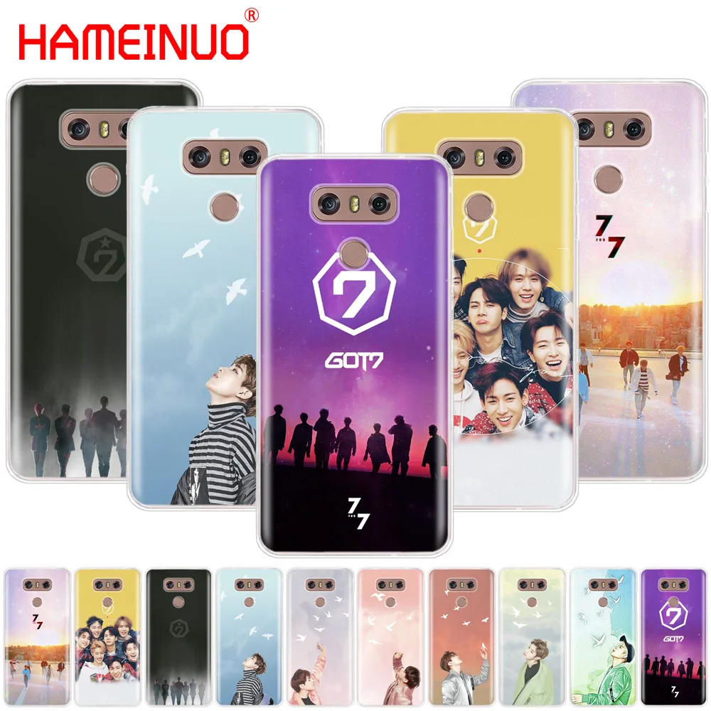 HAMEINUO GOT7 Jackson JinYoung got 7 Чехол для телефона LG G7 Q6 G6 MINI G5 K10 K4 K8 2017 2016 X POWER 2 V20 V30