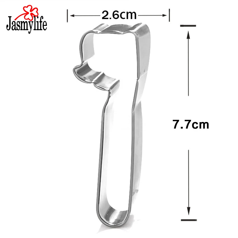 Зубная щетка зубная паста и набор для печенья инструменты из нержавеющей стали