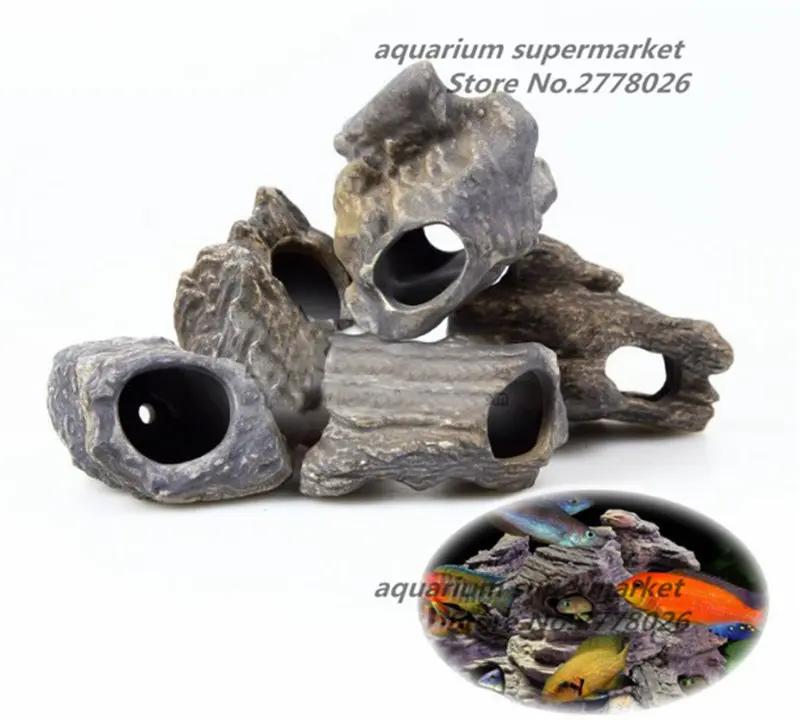 Керамические камни MF CICHLID для аквариума декор каменной пещеры