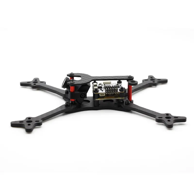 rc racing mini carbon fiber quadcopter drone parts frame floss qav fpv 210mm | Игрушки и хобби
