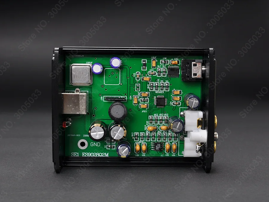 Мини ES9028Q2M DAC SA9023 ES9028 Hi Fi 24 бит мини USB звуковая карта AD823 усилитель для наушников с 3