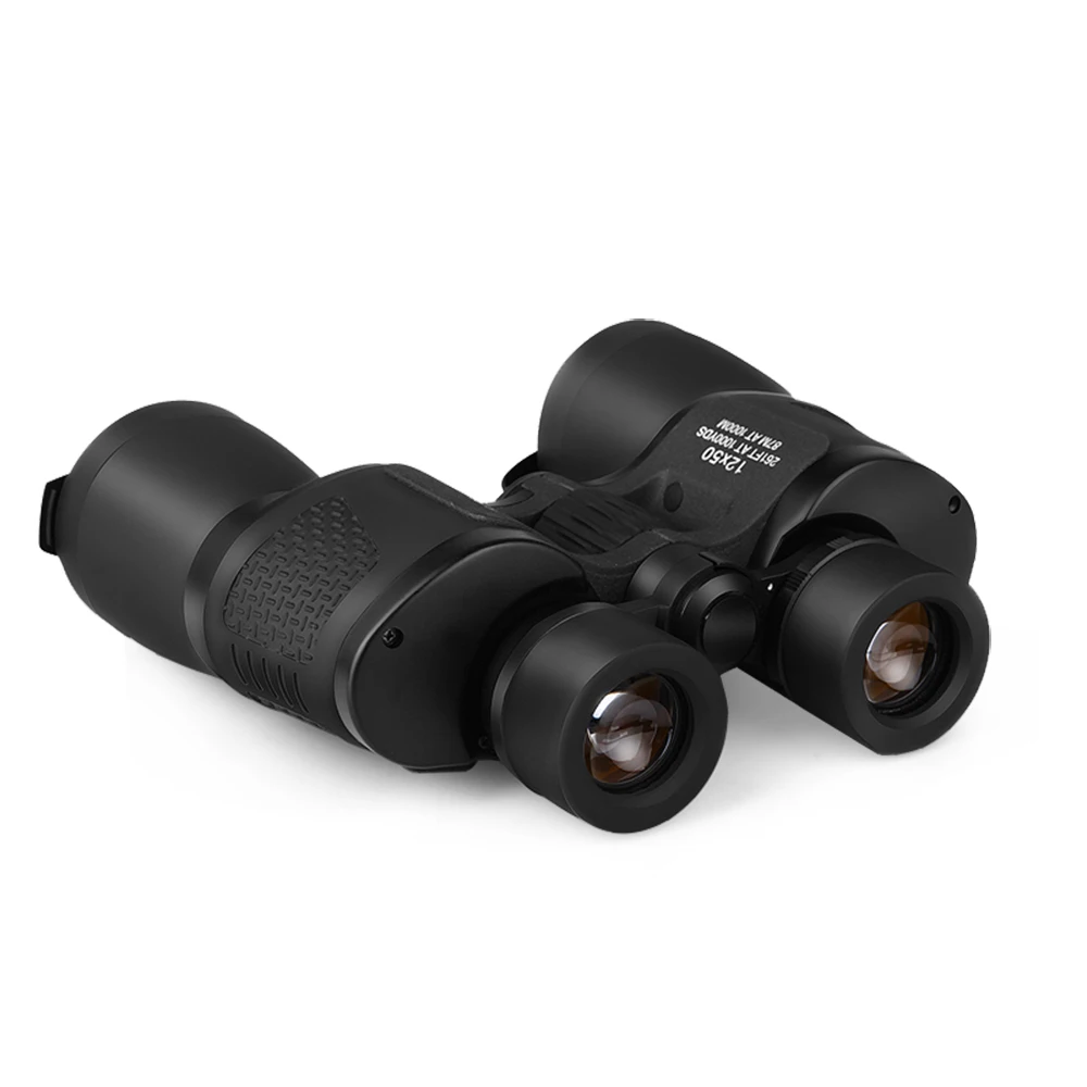 BIJIA 12x50 высокая мощность с высоким увеличением Военный бинокль открытый наблюдение за птицами Высокое разрешение охотничий телескоп