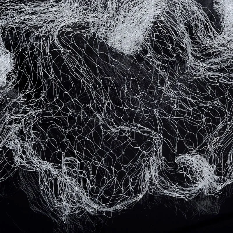 4 шт./лот прочная медная пружинная рыболовная сеть со светящимися бусинами сетка