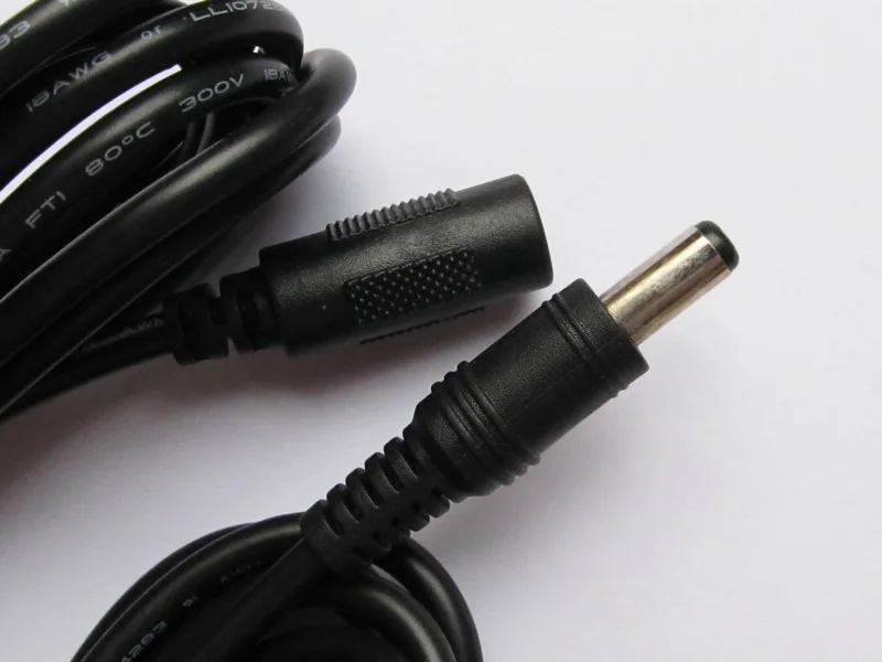 Удлинительный кабель переходник 22AWG 5 5x2 1 мм шт. 2 метра|dc plug extension cable|power cablepower adapter
