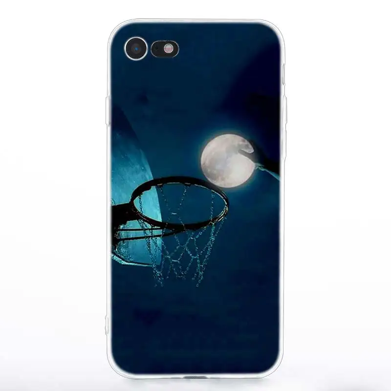 Прозрачный силиконовый чехол I Love Basketball для iPhone 11 11Pro XS MAX XR X 8 7 6S 6 Plus 5S чехол для телефона