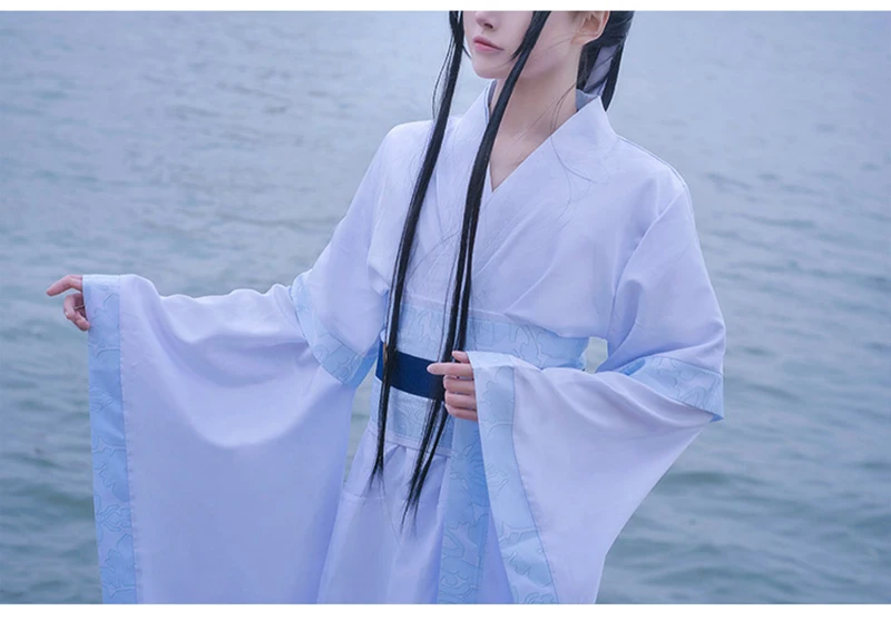 Основатель Diabolism Lan Wangji Lan Sizhui Косплей Костюм МО дао ЗУ Ши древний костюм