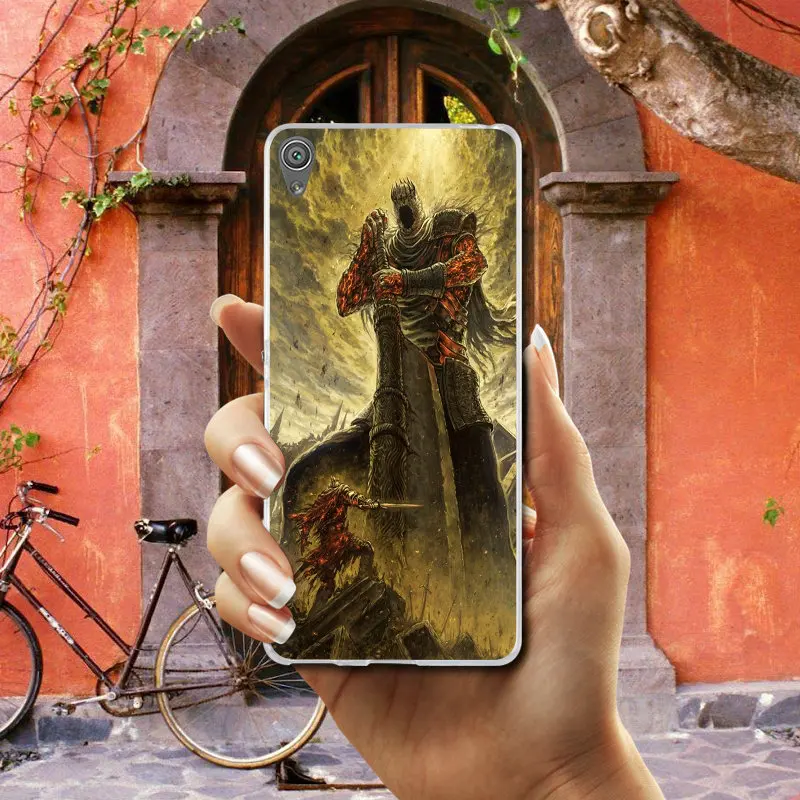 Мягкий ТПУ чехол для телефона Sony Xperia XA XZ Z Z1 Z2 Z3 Z4 Z5 Compact E3 E5 T3 M2 M4 M5 сумка Knight Souls Armor