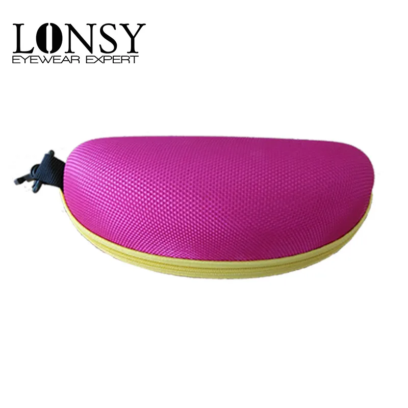 LONSY модные очки на молнии Жесткий Чехол для солнцезащитных очков коробка