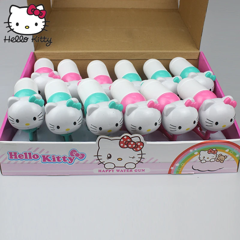Hello kitty 1 шт. мини брызгающая водой игрушка детская пушка воды пляжа Пистолеты игрушки на открытом воздухе хороший подарок Дети Лето Пляж KT
