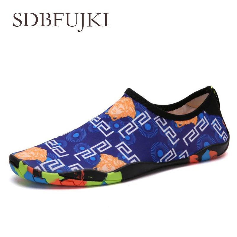 2019 водонепроницаемые мужские пляжные тапочки женская пляжная обувь для кемпинга