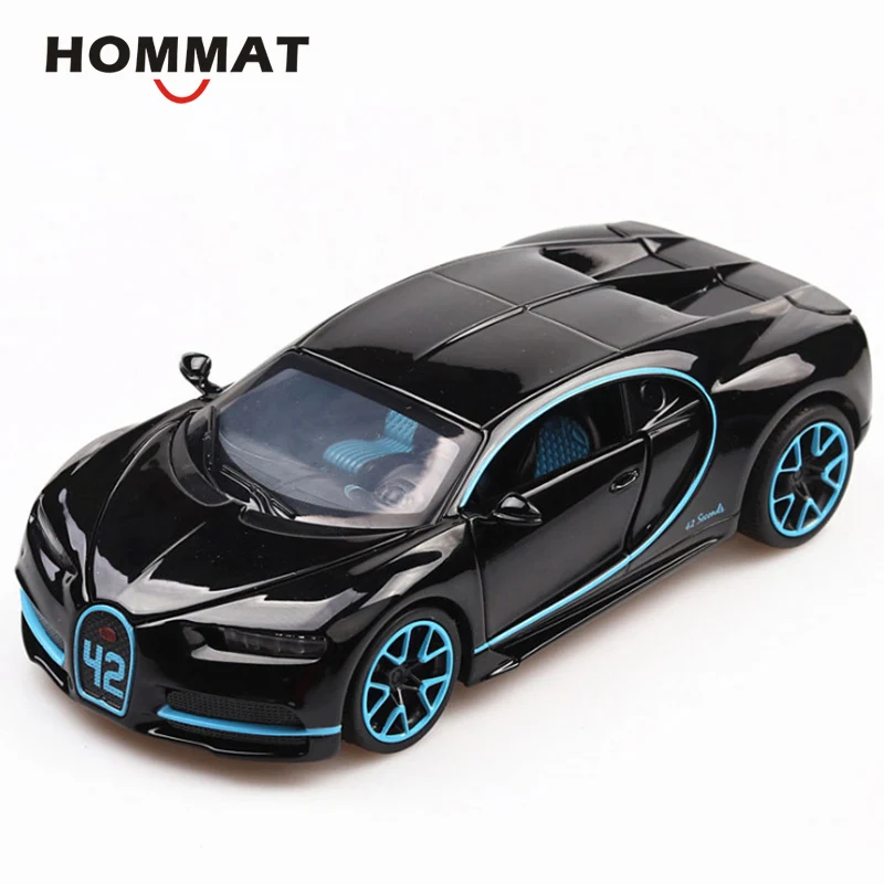 HOMMAT 1/32 Bugatti Chiron Super Sports Model Car Vehicle Alloy 1:32 Diecast Toy Models Gift Cars Toys For Children Kids | Игрушки и