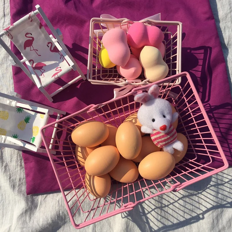 Скандинавский простой розовый бант высокое качество мини железная проволочная