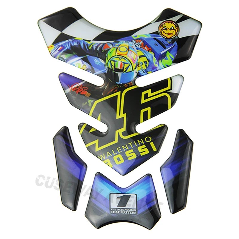 3D наклейка на мотоцикл топливный бак накладка протектор крышка Украшение