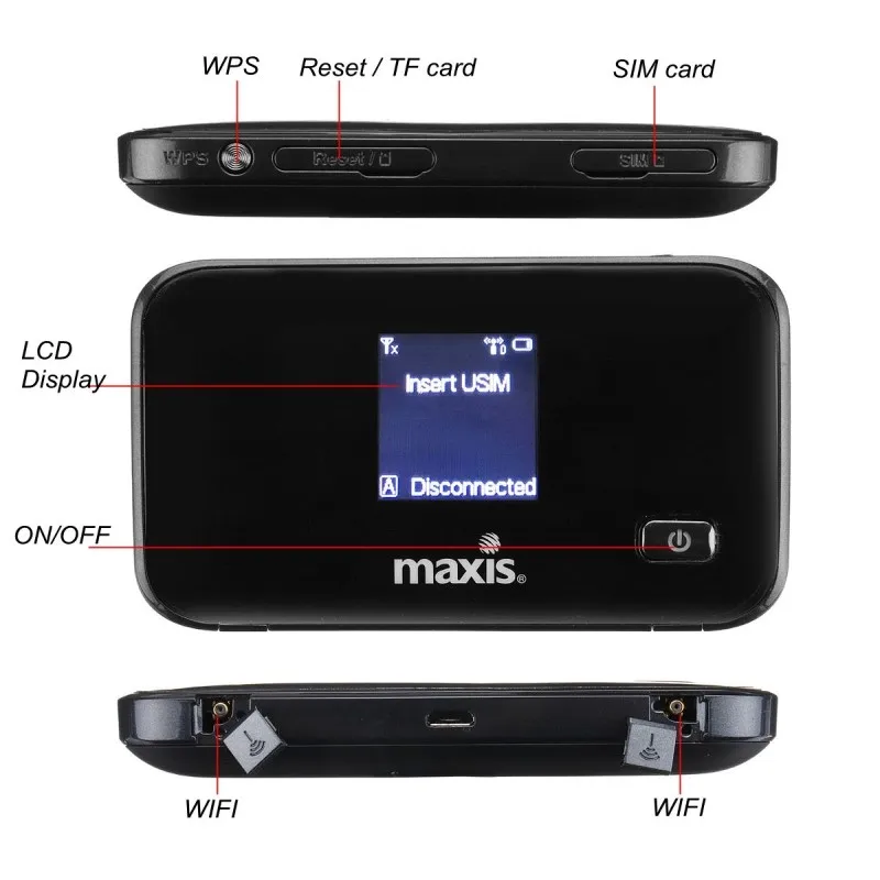 Разблокированный zte MF93D HUAWEI E5573 4G LTE беспроводной маршрутизатор Mifi Мобильная точка доступа карман 4G/3g модем со слотом для sim-карты PK WD670 MF90