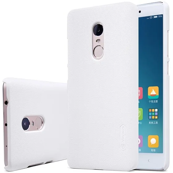 Для redmi note 4 чехол матовый чехол NILLKIN для Xiaomi redmi note 4 pro твердый пластиковый чехол на заднюю панель с защитой экрана 5,5 дюйма