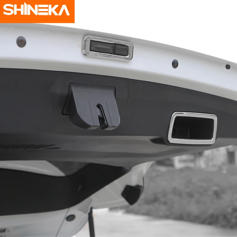 SHINEKA ABS 2 шт./компл. накладка на заднюю дверь автомобиля с внутренней ручкой
