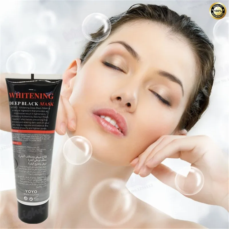 

Маска для лица от черных точек, очищающая Глубокая очистка, отшелушивающая черная маска, средство для удаления черных точек, полоска для пор...