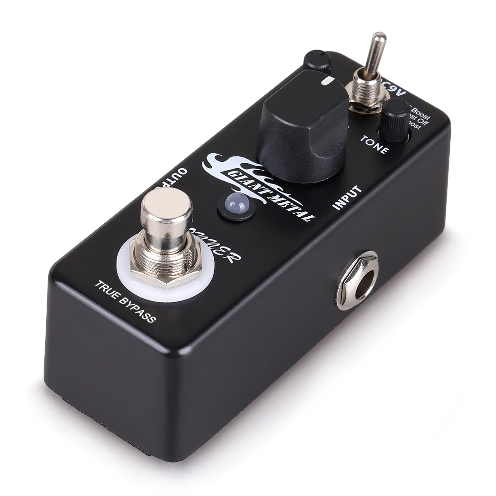 Donner Guitar Effect Pedal Giant Metal Drive Rock | Спорт и развлечения