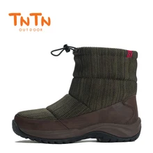 TNTN 2020 водонепроницаемые женские уличные зимние сапоги флисовые
